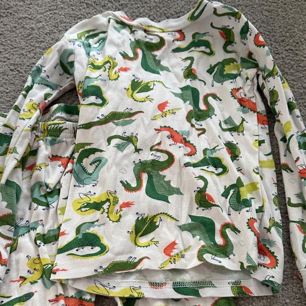 Carter's Kids Pajama Sets - Blue, Green, Gray, White - Picture 14 of 16